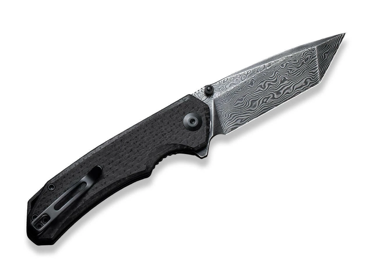 Brazen Damascus Micarta Black 2 Brazen Damascus Micarta Black – Bild 2