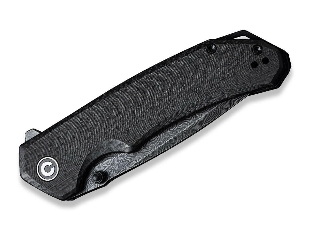 Brazen Damascus Micarta Black 6 Brazen Damascus Micarta Black – Bild 6