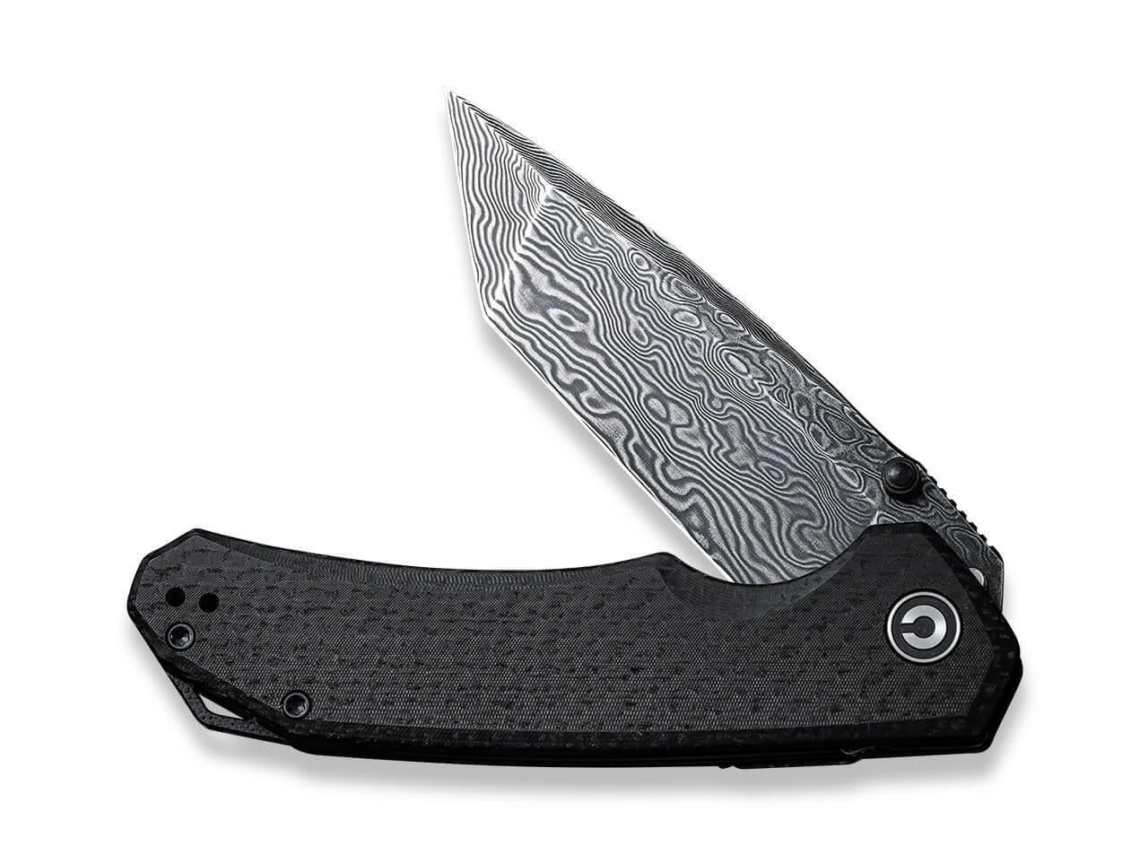Brazen Damascus Micarta Black 7 Brazen Damascus Micarta Black – Bild 7