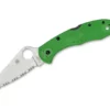 Spyderco Salt 2 Serrated LC200N Green