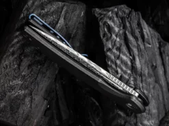 Beacon Damascus Titanium Black -Deutschland Messer Verkaufs-Shop we knife beacon damascus titanium black 01we715dam 7 1280x1280