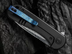 Elementum Damascus Titanium Black -Deutschland Messer Verkaufs-Shop we knife elementum damascus titanium black 01we720dam 4 1280x1280