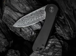 Elementum Damascus Titanium Black -Deutschland Messer Verkaufs-Shop we knife elementum damascus titanium black 01we720dam 5 1280x1280
