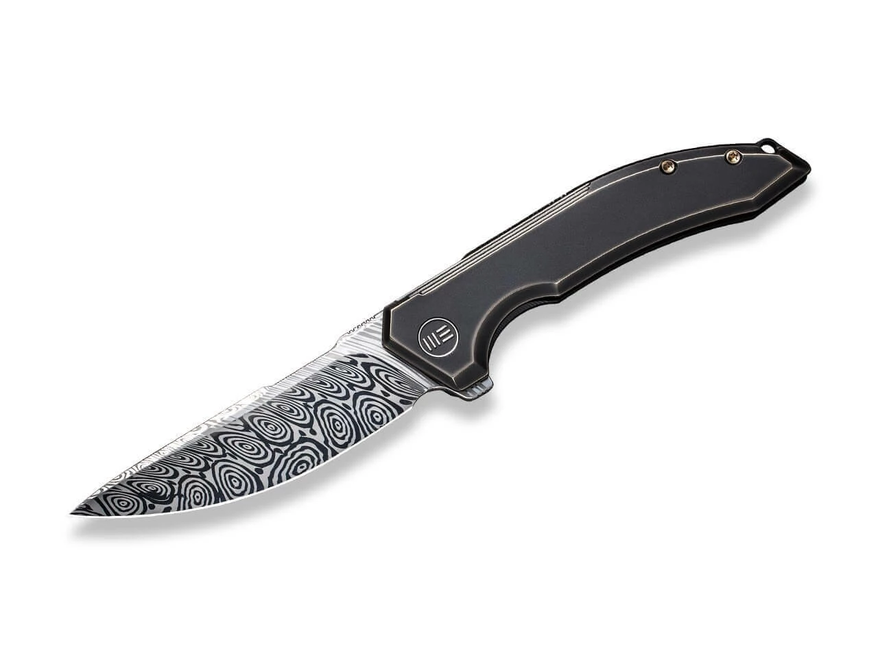 Quixotic Titanium Bronze Damascus 1 Quixotic Titanium Bronze Damascus
