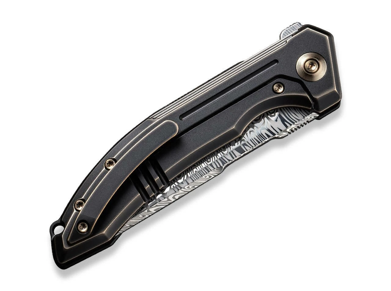 Quixotic Titanium Bronze Damascus 5 Quixotic Titanium Bronze Damascus – Bild 5